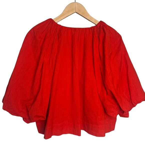 Rhode Veronica Top in Electric Red Sz. XS - Picture 3 of 6